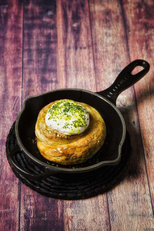 Burek de Couve-Coração e Foie Gras