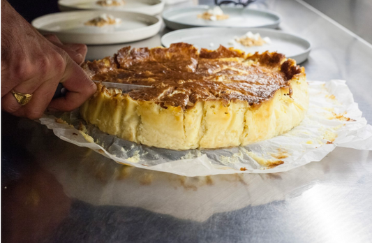 Tarte de Queijo da Minha Bisavó Basca