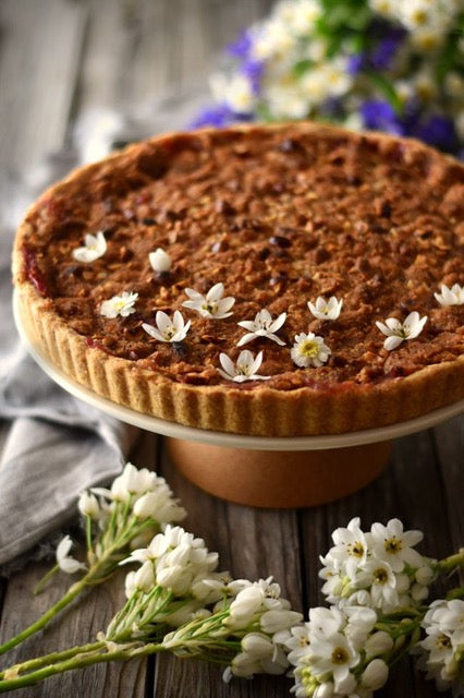 Apple and Pecan Nut Tart