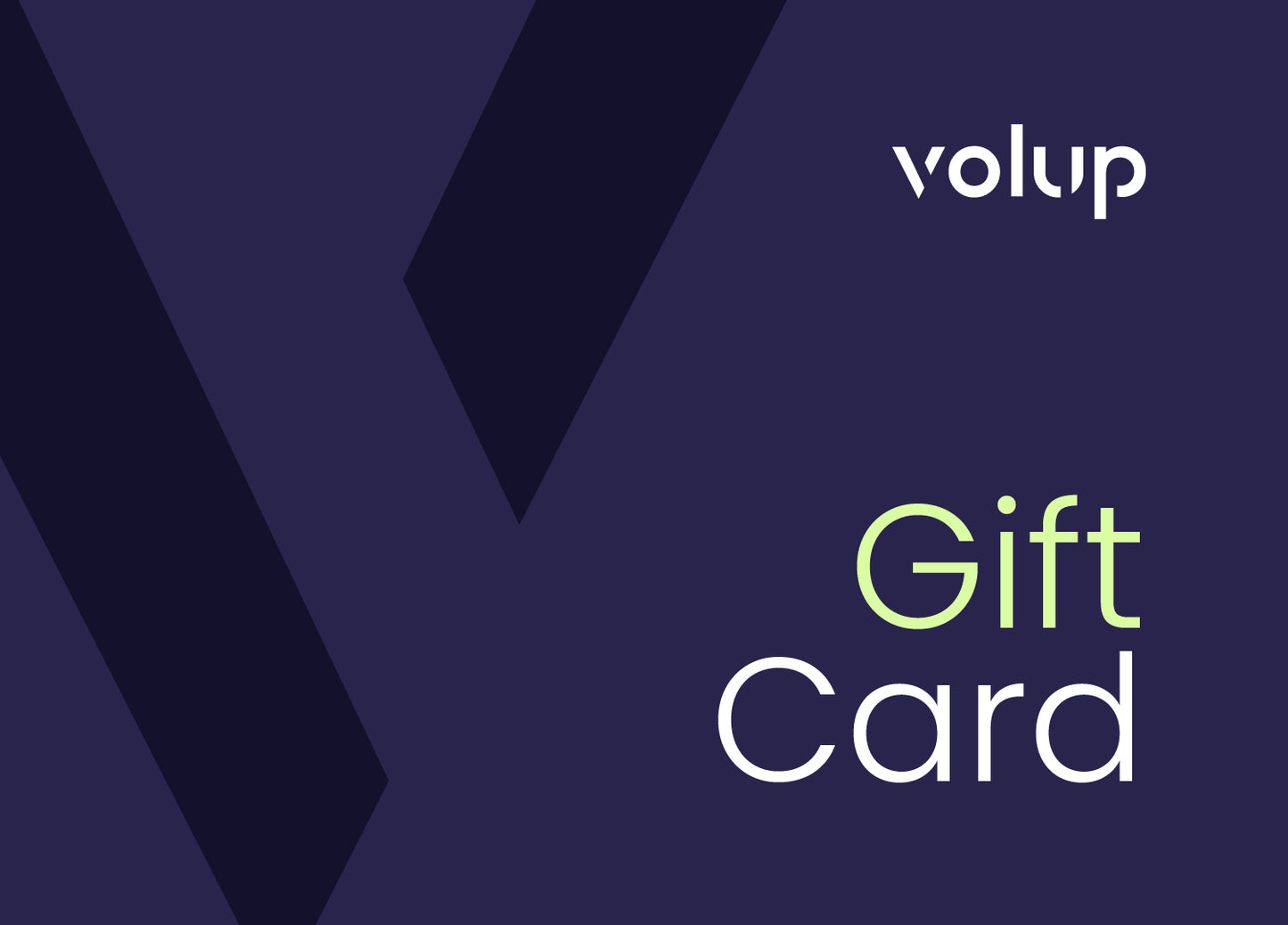 Volup Gift Card