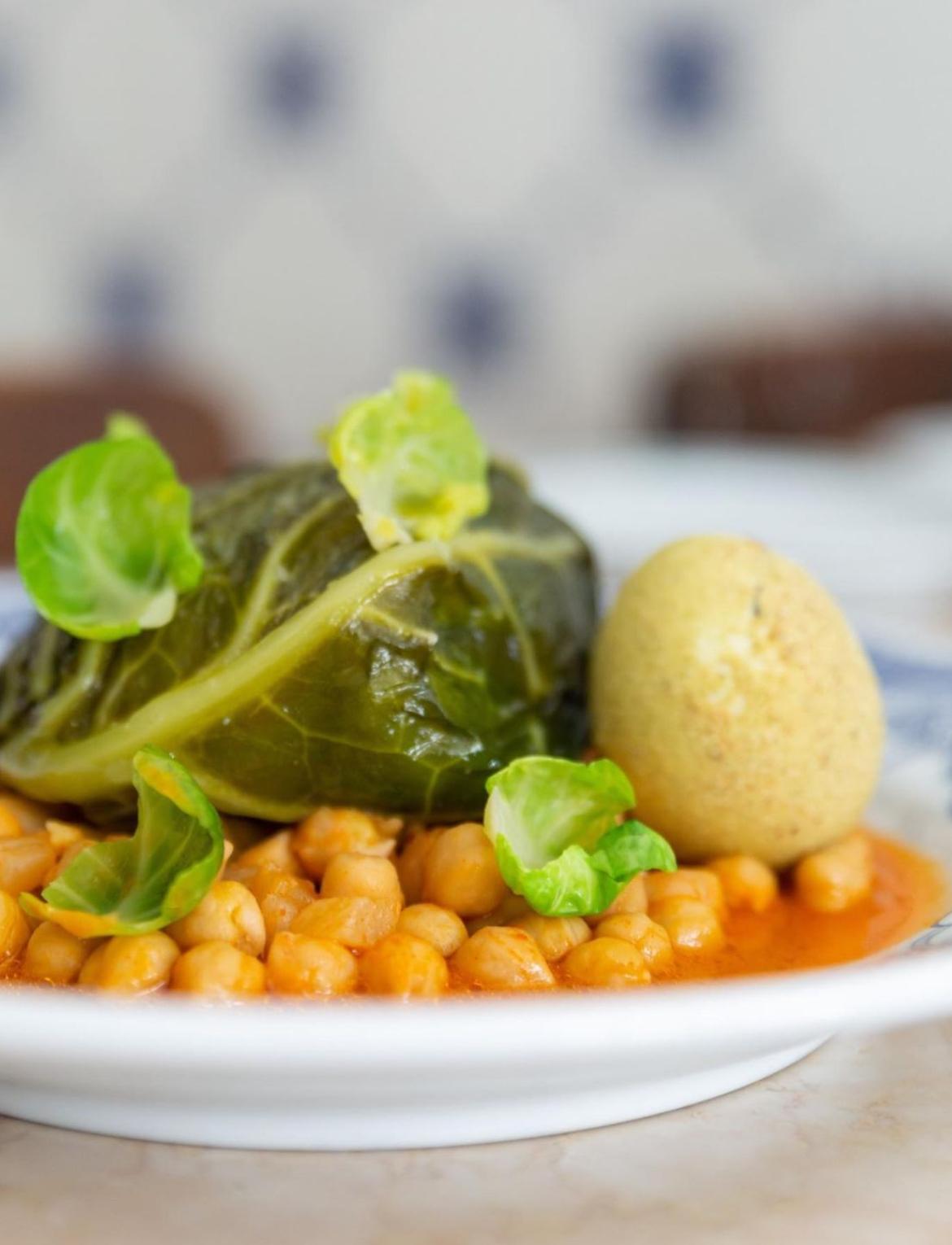 Bacalhau com Couve, Batatas e Grão