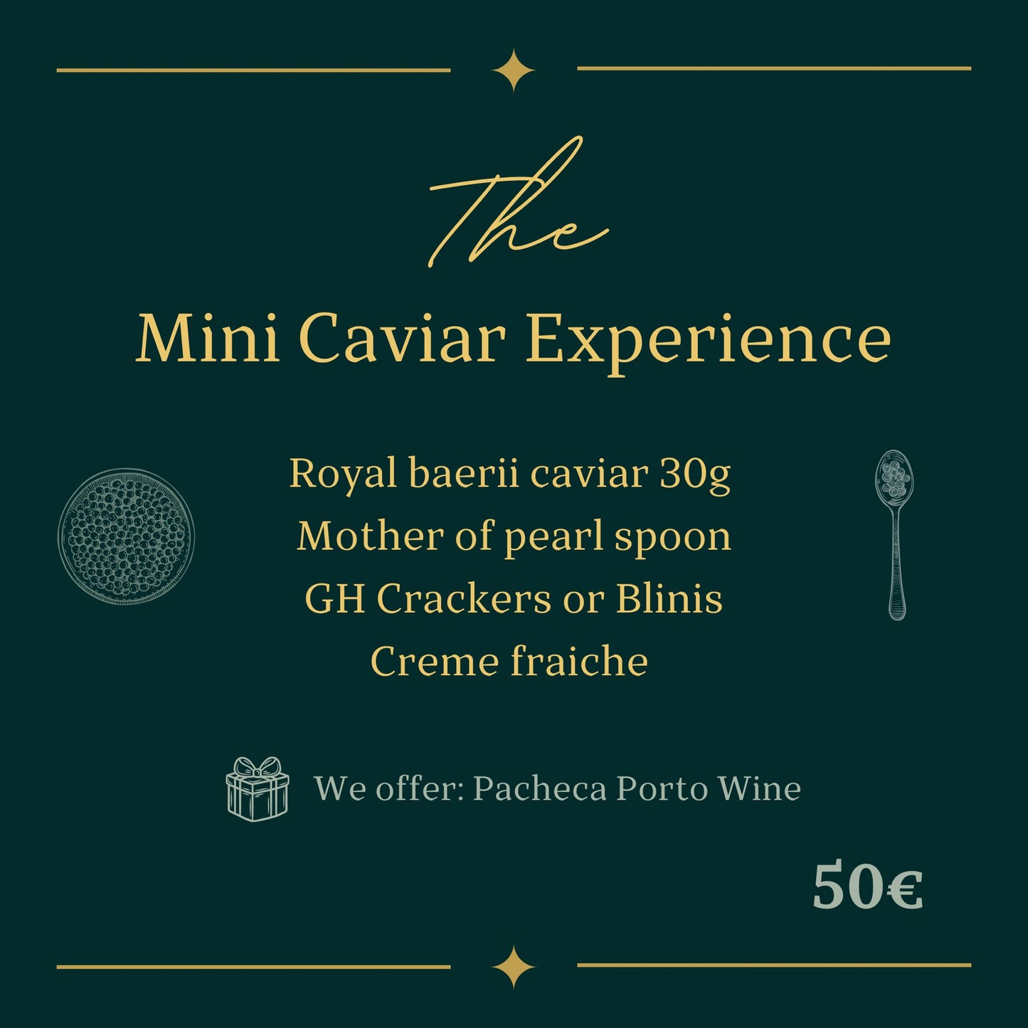 Cabaz: Experiência Caviar Mini